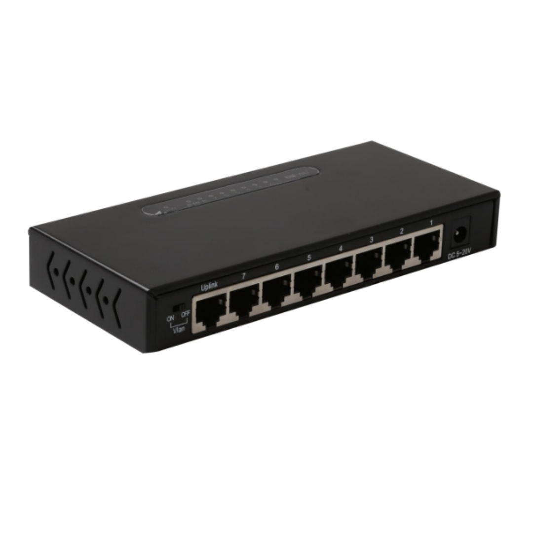 SF1208 8-Port 10/100Mbps Unmanaged Switch