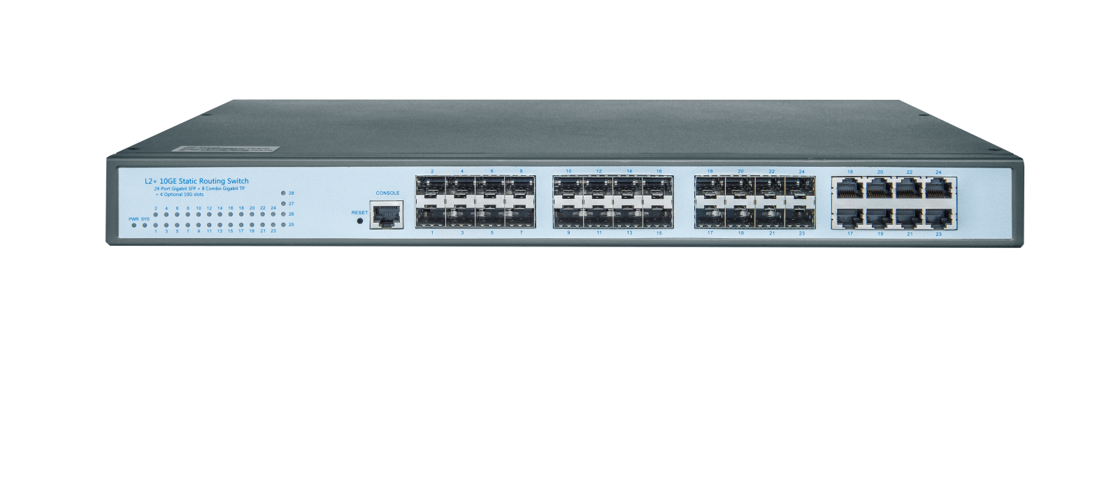 SGX3528S 24-Port SFP L2+ Managed Switch with SFP+
