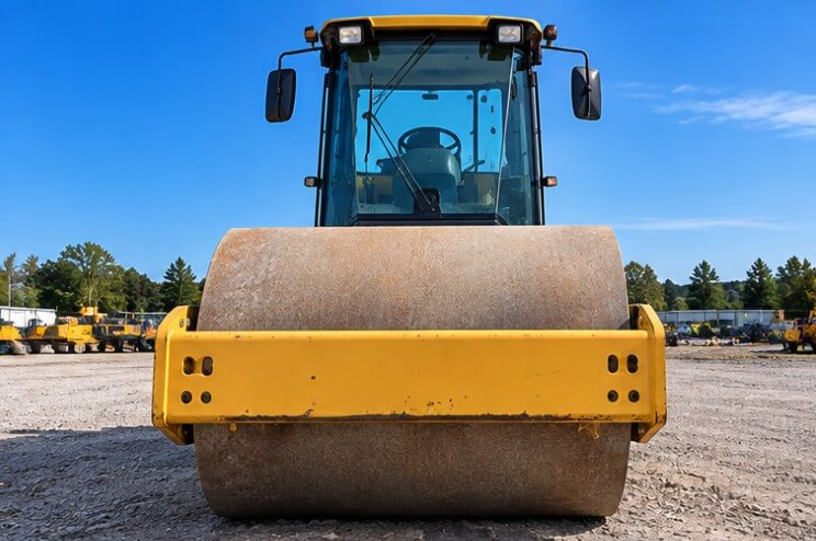 Smooth Drum Compactor for Soil & Road Construction