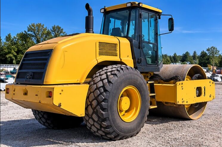 Smooth Drum Compactor for Soil & Road Construction