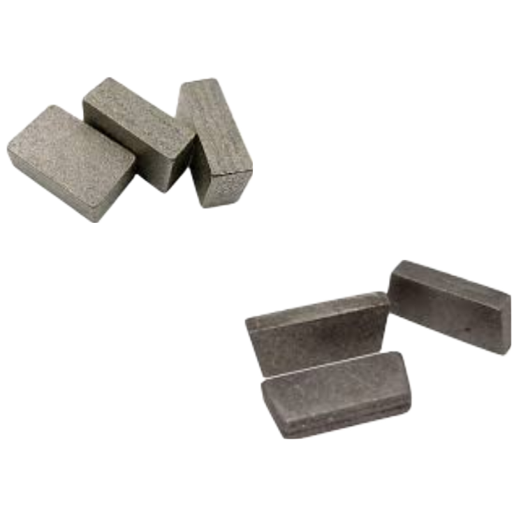 Marble gang saw segments